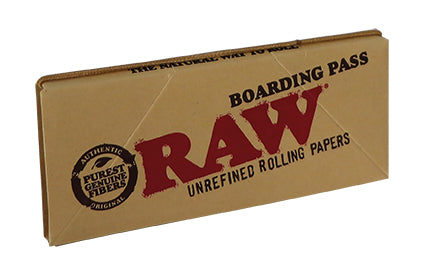 RAW -  BOARDING PASS POCKET ROLLING TRAY WITH SHREDDER