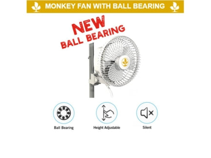 MONKEY FAN VENTILATORE A CLIP