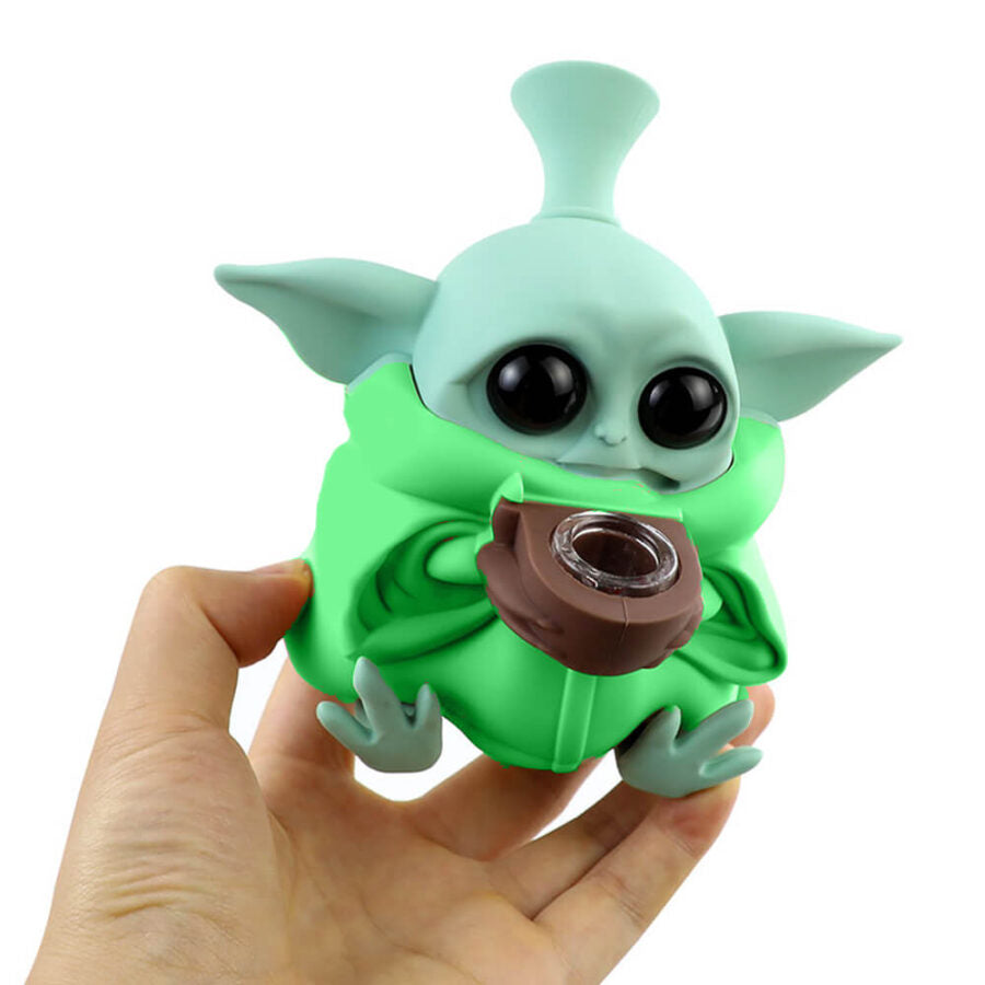 Pipa - Silicone - Alien Green